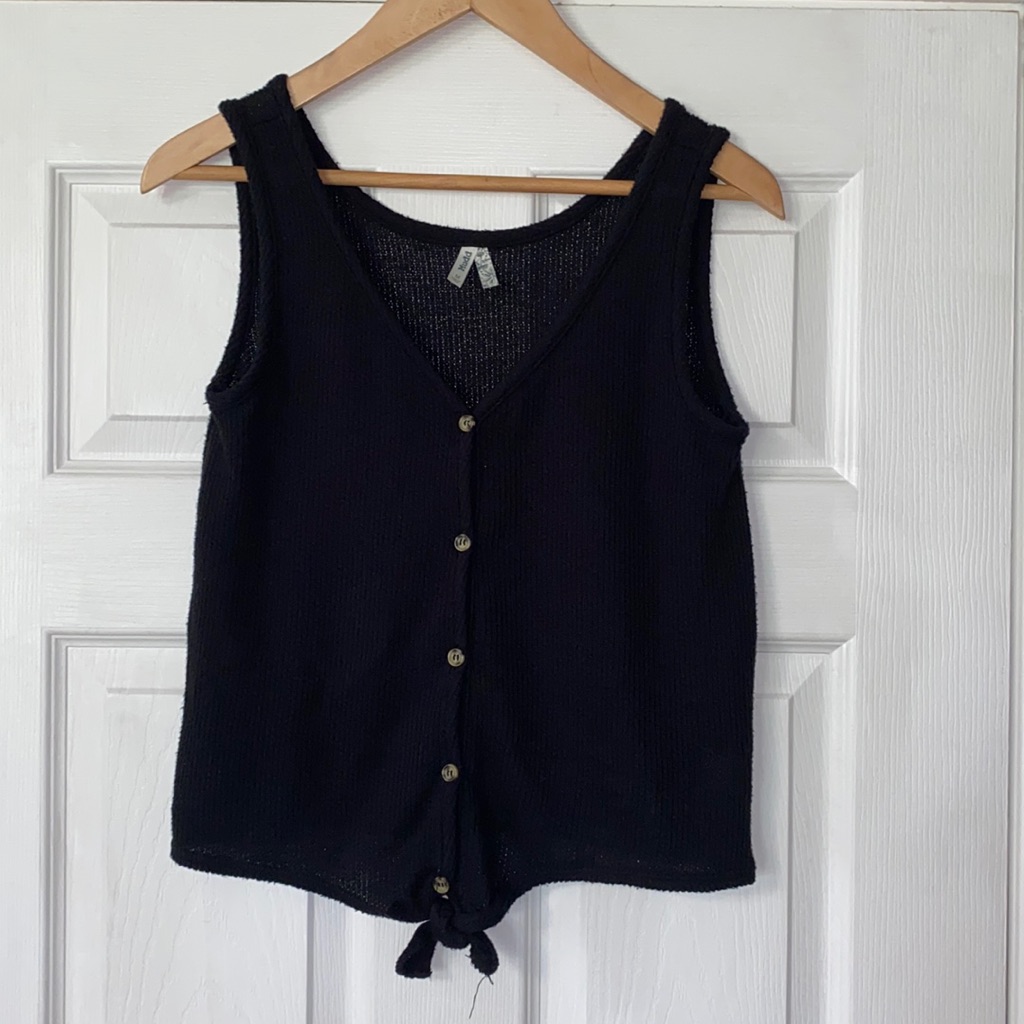 Mudd Button Down Tank Top